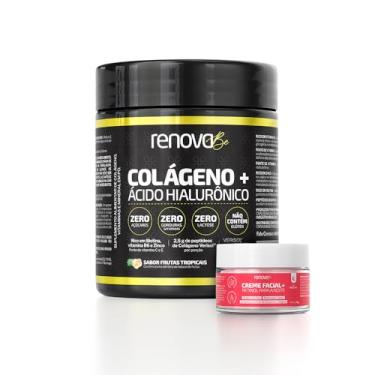 Imagem de 1 Pote Colágeno Verisol + 1 Creme Retinol Noite - Renova Be (216 gramas, Frutas Tropicais)