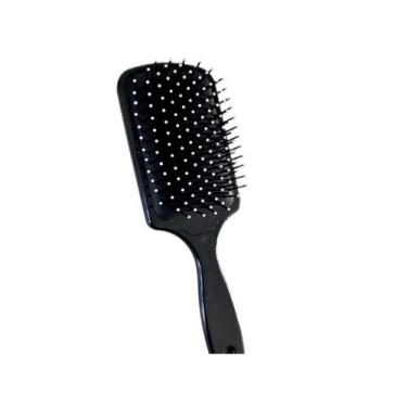 Imagem de Escova Raquete quadrada almofadada com bolinha de silicone - Santa Cla