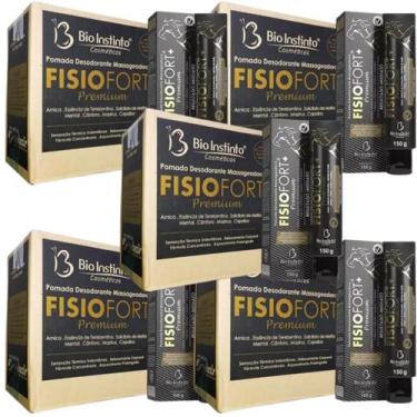 Imagem de Pomada Desodorante Massageadora Bio Instinto Fisiofort Premium Bisnaga