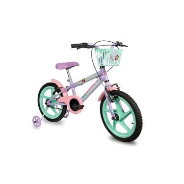 Imagem de Verden Bicicleta Infantil Casa Magica Da Gabby Aro 16 com cestinha e rodinhas de apoio