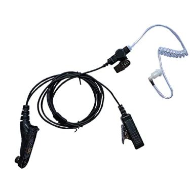 Imagem de Pdflie Fone de ouvido de vigilância com microfone PTT FBI tubo acústico de segurança para Motorola APX900 APX1000 APX4000 APX6000 APX7000 APX8000 XPR6100 XPR6350 XPR6550 XPR7350e XPR7550 XPR7550