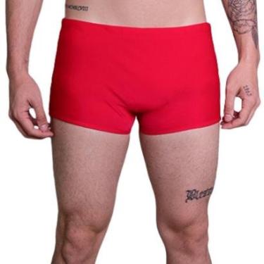 Imagem de Sunga Slim Básica Lisa Serra e Mar Moda Masculina Praia Verão Tamanho:M;Cor:;Gênero:Homem-Masculino
