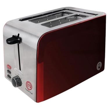 Imagem de Torradeira Master Chef 730W Vermelha 220V 7 Niveis De Tostagem