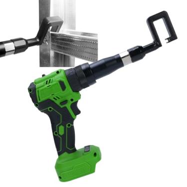 Imagem de Alicates de Quilha de Aço Claro Elétrico, Alicates de Rebitagem Ajustável de Pista de Cabeça Rotativa de 360 ​​graus para BL1830B BL1840B BL1850B BL1860B BL1815 BL1820 BL1825,