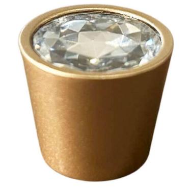 Imagem de Puxador Ponto Dourado Diamante para Móveis Trend Torralba Bancadas Gavetas Armários