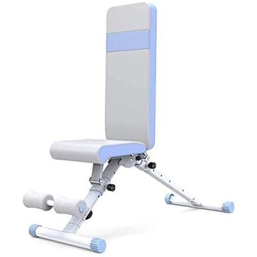 Imagem de Banco de peso, supino, barra de peso, supino, banco de musculação, halteres, banco de peso ajustável, vários equipamentos de treino para treino de corpo inteiro