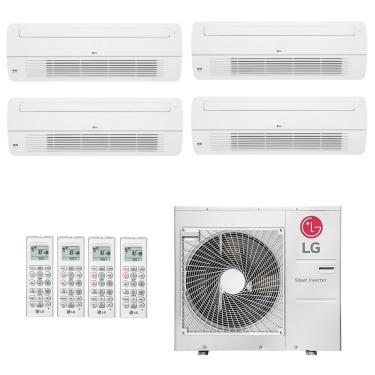 Imagem de Ar-Condicionado Multi Split Inverter LG 48.000 (2x Evap Cassete 1 Via 7.000 + 2x Evap Cassete 1 Via 18.000) Quente/Frio 220V							