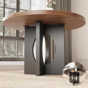 Imagem de Base de mesa FUSHIAIPTC Heavy Duty 30 cm de metal para vidro/madeira/m