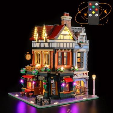 Imagem de LIGHTAILING Light for Lego-10350 Tudor Corner - Led Lighting Kit Compatible with Lego Building Blocks Model:Remote-Control Version - NOT Included The Model Set