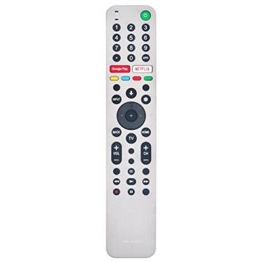 Imagem de Novo controle remoto de voz de substituição RMF-TX600U adequado para Sony Bravia Android TV XBR65A9G XBR85Z9G XBR98Z9G XBR77A9G XBR55A9G XBR48A9S XBR85X950G XBR75X950G XBR65X950G XBR55X950G 950G