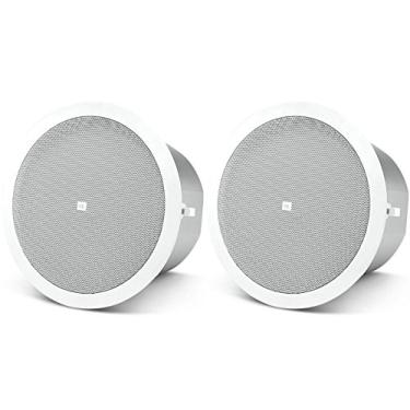 Imagem de JBL Professional Controle 24C Alto-falante de fundo/teto de 10 cm, branco, vendido em par