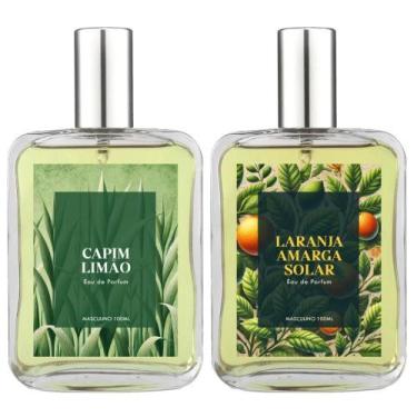 Imagem de Kit Perfume Masc. Capim Limão E Laranja Amarga Solar 100Ml - Essência 