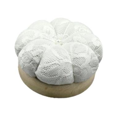 Imagem de UGPLM Porta-agulhas, ferramenta de artesanato, decoração portátil para casa, porta-alfinetes de costura, almofada de agulha para o dia mães, mesa de