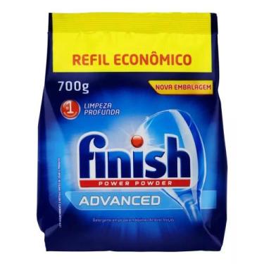 Imagem de Detergente em po para maquina de lavar loucas refil 700g - FINISH