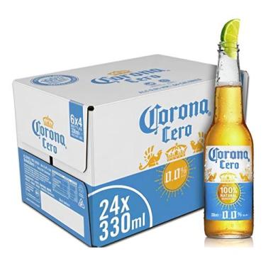 Imagem de Cerveja Corona Cero Sunbrew Long Neck 330 Ml Kit 24 Unidades