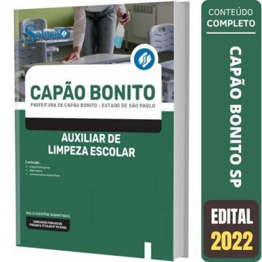 Imagem de Apostila Concurso Capão Bonito Sp - Auxiliar Limpeza Escolar - Editora