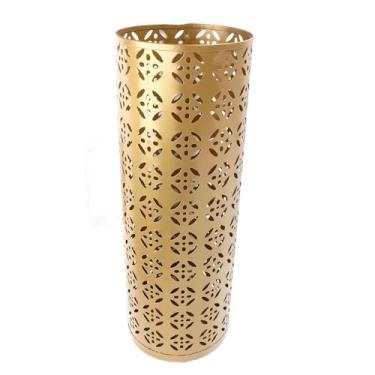 Imagem de Suporte de Guarda -chuva de Entrada Interna Rodada Enferruja Suporte Guarda -chuva para Entrada Elegante Balde de (Tamanho grande (37,4 x 18,9 x 6,7in))