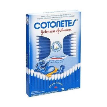 Imagem de Cotonetes hastes 75un - JOHNSON & JOHNSON
