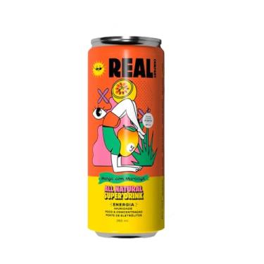 Imagem de Energético Natural Funcional 260ml Sabor Manga Com Maracujá - Real Company