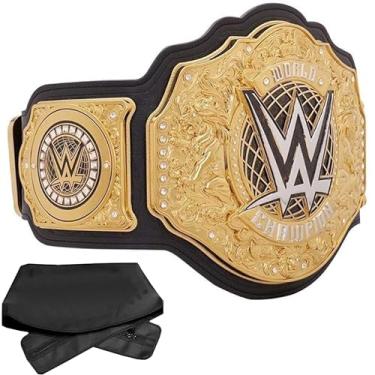 Imagem de World Heavyweight Wrestling Championship Replica Title Belt 2023 - Authentic Wear Universal Championship Belt - Tamanho adulto 2 mm com bolsa