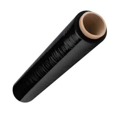 Imagem de Stretch GS Filme Preto Bobina Rolo 3kg 50cm 20Mic 300m