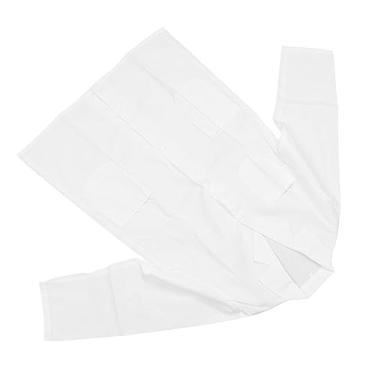 Imagem de RiToEasysports CRIANAS VESTEM JALECO DE LABORTÓRIO, JALECO BRANCO CIENTISTA FANTASIA PARA MENINAS E MENINOS (manga Plana DE Algodo Infantil (#2)