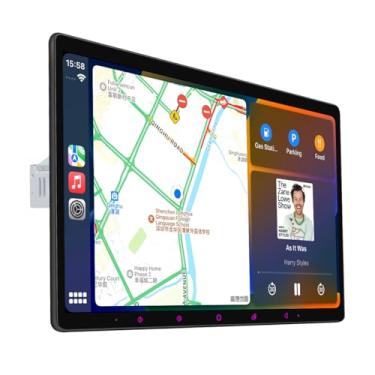 Imagem de Joying Estéreo automotivo para Jeep Wrangler Jk 2011-2017, Commander 2008-2010, rádio automotivo de 38.4 cm para Dodge Ram 1500 2009-2012, Ram 2500/3500 2010-2012 com Carplay, Android Auto, rádio AM