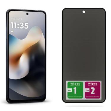 Imagem de Pelicula de Privacidade Curvada 3d 9d Para Moto G56 - Mustangshop