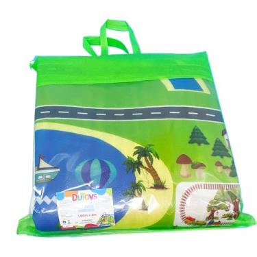 Imagem de Tapete Infantil Dupla Face 1,2 x1,80m, Dutoys, unidade, 0-140.52.100