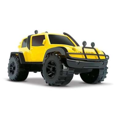 Imagem de Brinquedo Veículo Jeep Rally Roda Livre - Cardoso Toys, Amarelo