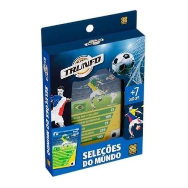 Imagem de Jogo De Cartas Super Trunfo Seleções Do Mundo 32 Cartas Grow