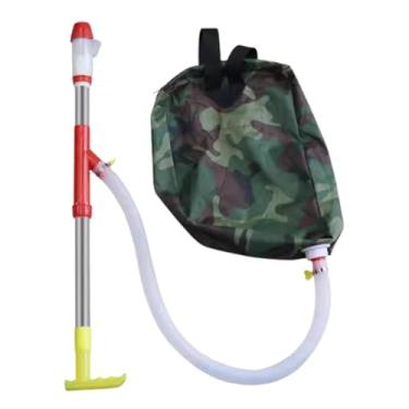 Imagem de WeiLaiKeQi Distribuidor de fertilizantes, ferramenta de fertilização, dispensador de fertilizantes portátil e ajustável, aplicação de esterco para vegetais, Tubo de Metal único