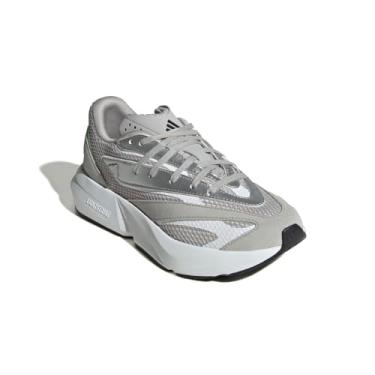 Imagem de adidas Tênis feminino Lightblaze, Cinza/Branco/Semi Verde Spark, 38