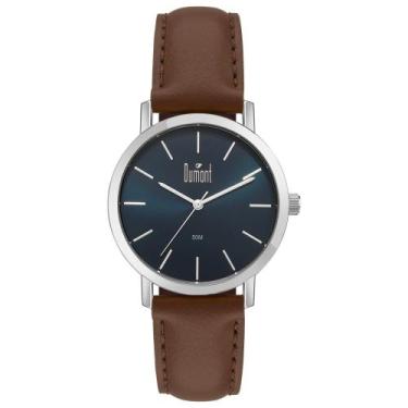 Imagem de Relógio Dumont Masculino Traveller Prata - DU2035MOT/5A