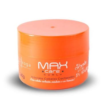 Imagem de Máscara Cabelos Cacheados Ondulados Voga Max Care Curly  240g - In Vog