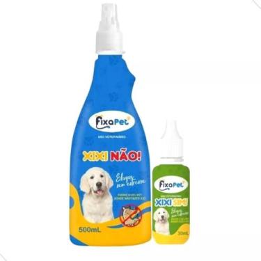 Imagem de Repelente Para Xixi Inadequado 500 Ml Não Pode E 30 Ml Pode - Fixapet
