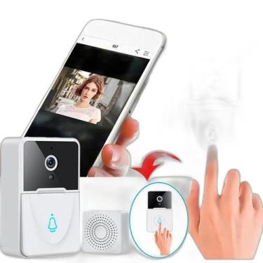 Imagem de Câmera Residencial Vídeo Áudio Casa Segurança Porta Wi-Fi Hd - Higo