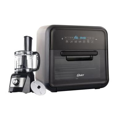 Imagem de Kit Fritadeira Super Fryer e Processador de Alimentos Compacto Oster