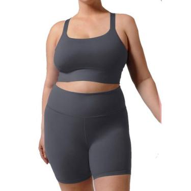 Imagem de Bermuda Ciclista Plus Size G1 Cintura Alta Conforto - Veste 48/50 - WM