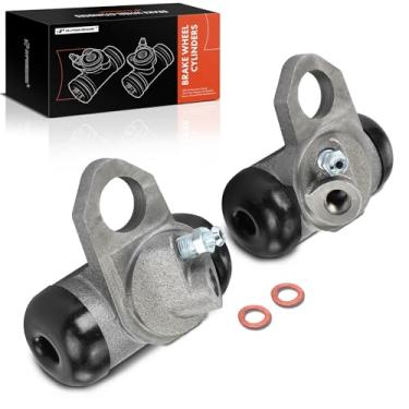 Imagem de A-Premium Cilindro de roda de freio a tambor dianteiro compatível com modelos selecionados Chevrolet - Impala 1965-1970, Caprice 1966-1970, Bel Air 1965-1970, Biscayne 1965-1970, Brookwood, Kingswood