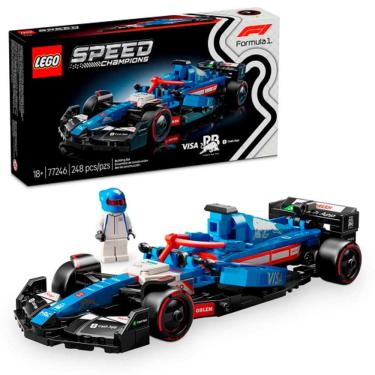 Imagem de LEGO Speed Champions Visa Cash App RB VCARB 01 F1 248 Peças 77246