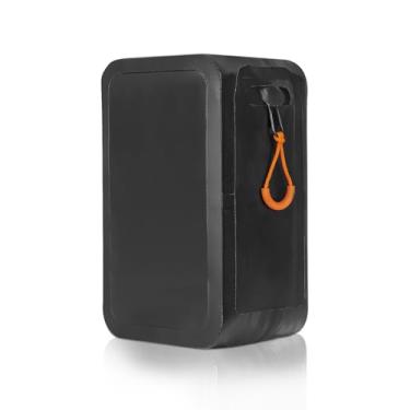 Imagem de BIZOCO Bolsa tática à prova d'água – Bolsa Molle anexada ao painel Molle para caminhadas, viagens, bolsa de equipamentos Molle com zíper