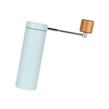 Imagem de Fenteer Moedor de café manual, moedor de grãos de café, moinho manual, moedor de manivela para café, Azul