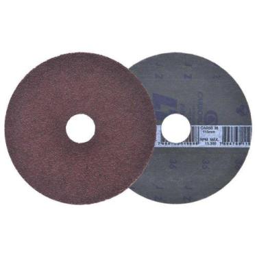 Imagem de Disco de Lixa 4.1/2" Car55 Ltf Gr120 115x22 Carborundum