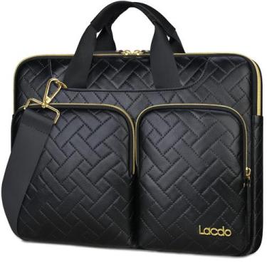 Imagem de Bolsa de ombro para laptop Lacdo 360 Protective 15-15.6" preta