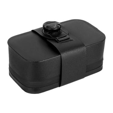 Imagem de Lljsszr Bolsa de Selim Compacta para Bicicletas de Estrada E Montanha, Bolsas Traseiras Portáteis, Preto