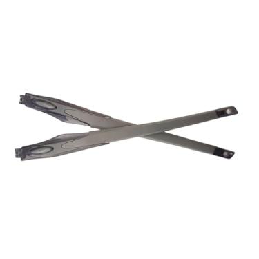 Imagem de NicelyFit Hastes de substituição e pernas para Crosslink OX8031 0255 moldura de vidro de estanho 140 mm (estanho/cinza)