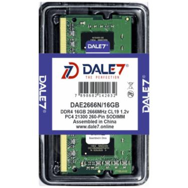 Imagem de Memória Dale7, 16GB, 2666Mhz, DDR4, Notebook, 1.2v