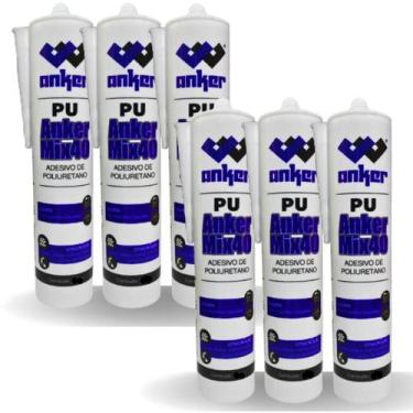 Imagem de 6 Pu 40 para Vedação de Câmara Fria - Anker do Brasil, Cinza