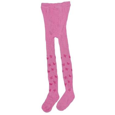 Imagem de Meia Calça Infantil Menina Com Estampa Grossa Inverno para Frio confor